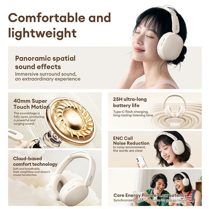 Lenovo LS106 Over-ear Wireless Headphones