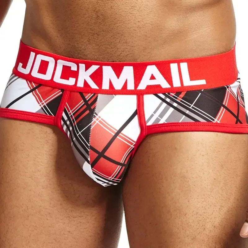 JOCKMAIL Printed Nylon Fast Dry Briefs
