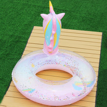 Unicorn Pool Float w/ Biodegradable Glitter