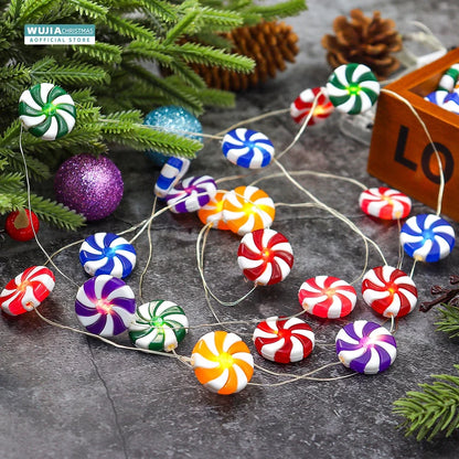 2M/20LED Christmas Candy String Lights