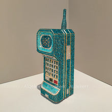 Alizekerr Cellphone Shaped Diamond Evening Bags