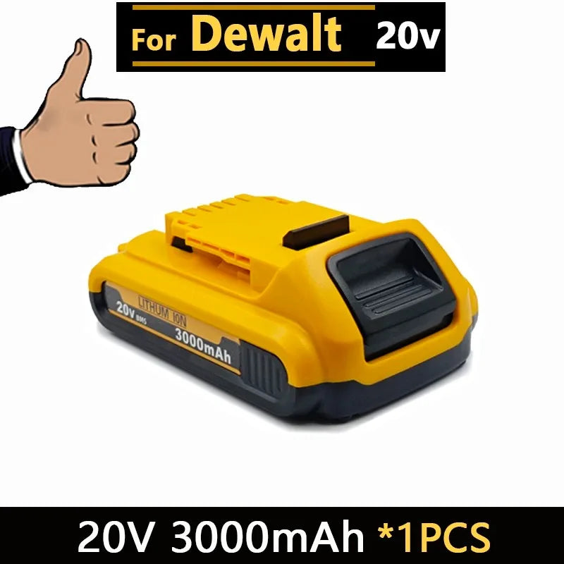 20V MAX Lithium-Ion Replacement Battery for DeWALT Power Tools
