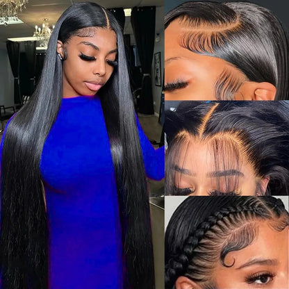 Bone Straight Lace Front Human Hair Wig