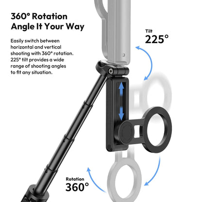 Ulanzi JJ03 Magnetic Phone Tripod Wireless Phone Grip Selfie Stick