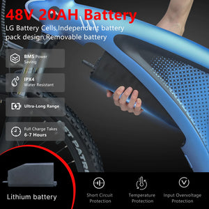 HX Q5 48V 20AH Electric Bike