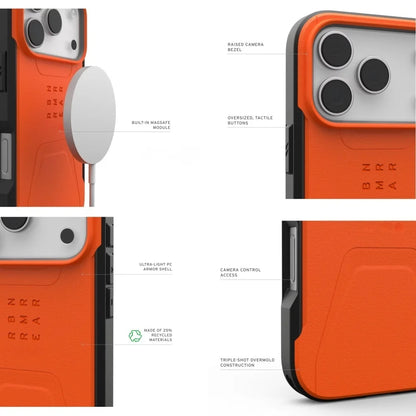 Magnetic Shockproof Armor Phone Protective Case For iPhone