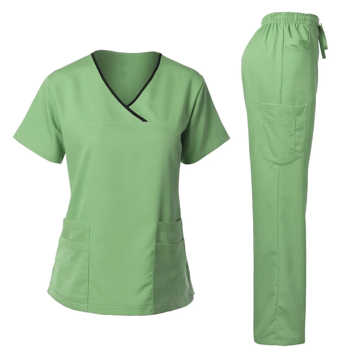 MERTRAW Women's Surgical Scrub Tops & Pants Set