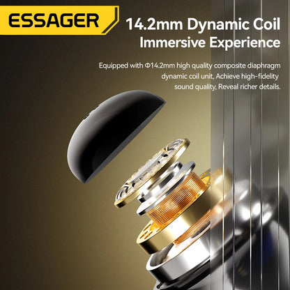 Essager 3.5mm Wired Earphones with Microphone