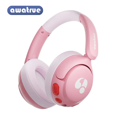 Kids Bluetooth 5.4 85dBA Safe Volume Lightweight Wireless Over-Ear Headsets