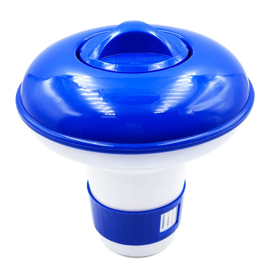 Floating Swimming Pool & Spa Chemical Dispenser - Chlorine & Bromine Tablet Floater