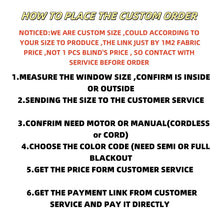 Dual Control Automatic Motorized or Pull Down Roller Shades Screen