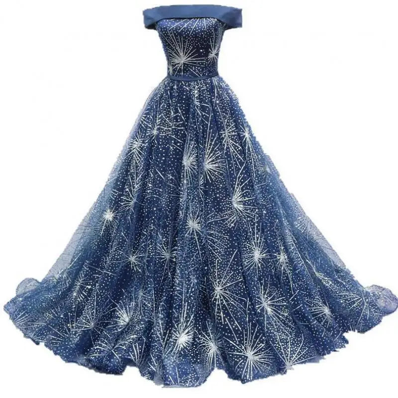 Classic Off The Shoulder Ball Gown