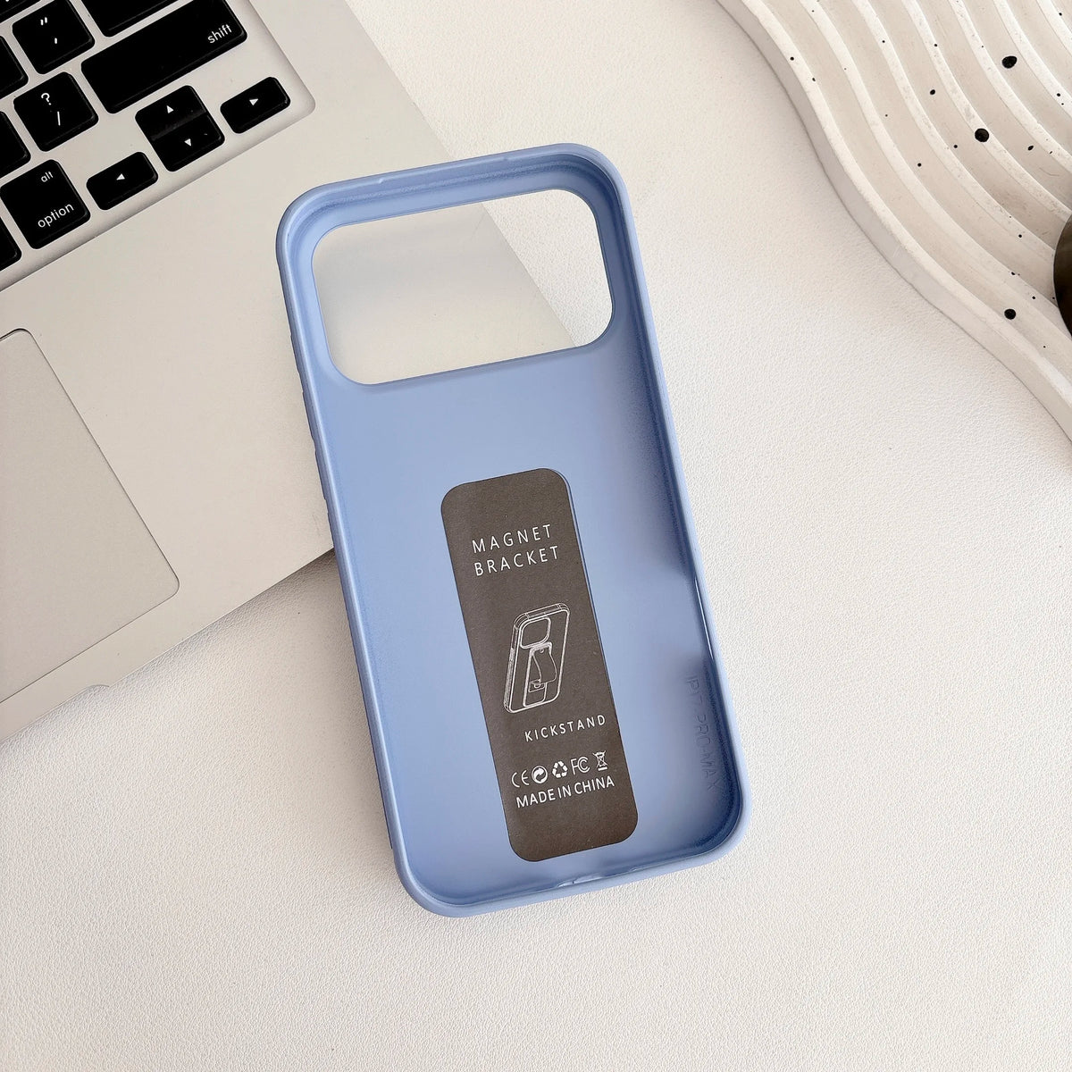 Luxury Business Wrist Strap Phone Case with Kickstand