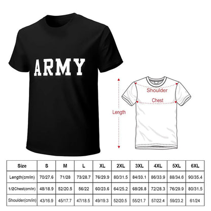 Cal Robertson Zero Day ARMY Graphic Cotton T-Shirt