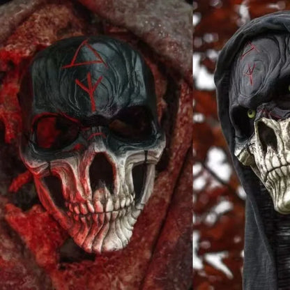 Tactical Skeleton Warrior Full-Face Mask for Cosplay & Halloween