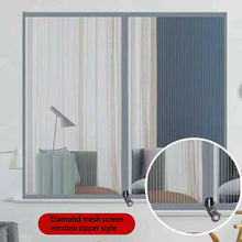 Zipper Style Diamond Mesh Screen