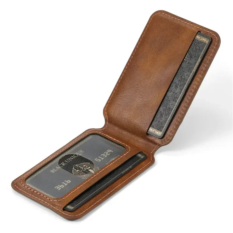 2-in-1 Detachable Magnetic MagSafe Wallet Leather Phone Case for iPhone