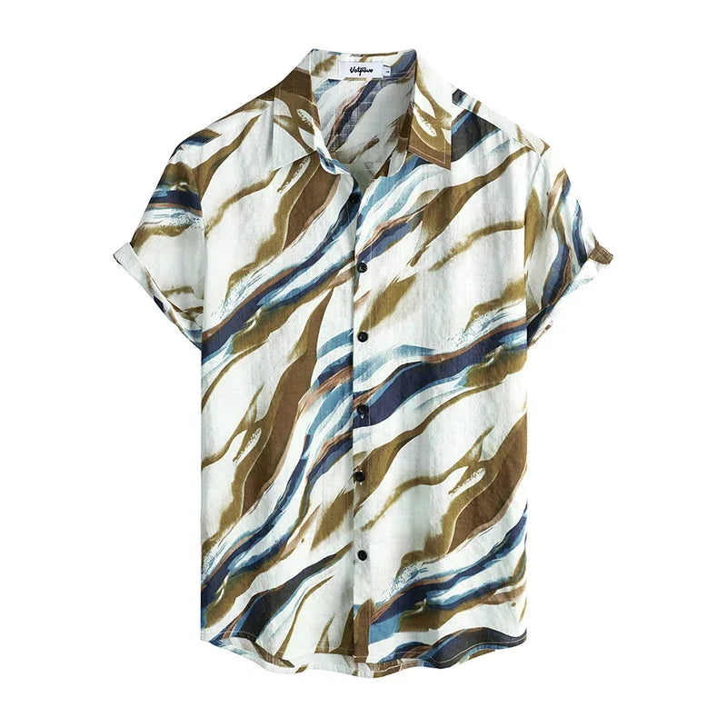 Hawaiian 3D Full Floral Print Short