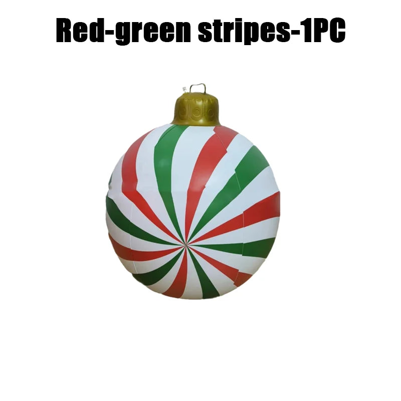 Giant Inflatable Christmas Ball – Outdoor Holiday Courtyard Decoration