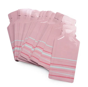 100PCS~500PCS Open Top Aluminum Foil Liquid Cruise Bags