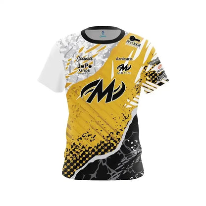 MOTIV Logo Purple Galaxy Performance Bowling Jersey