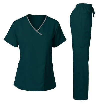 MERTRAW Women's Surgical Scrub Tops & Pants Set