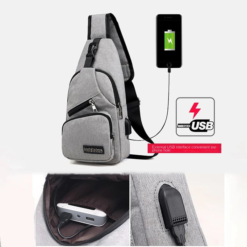 Casual Crossbody Small Backpack