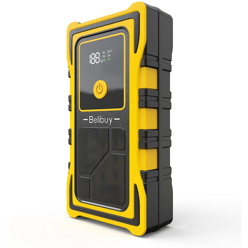 800A Peak 12V Portable Car Jump Starter – Emergency Battery Booster & Power Bank with LED Light