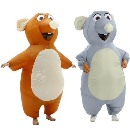 Adult Inflatable Blow-Up Mouse Costume