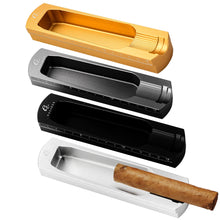 GALINER Metal Single Slot Long Cigar Hold Ashtray