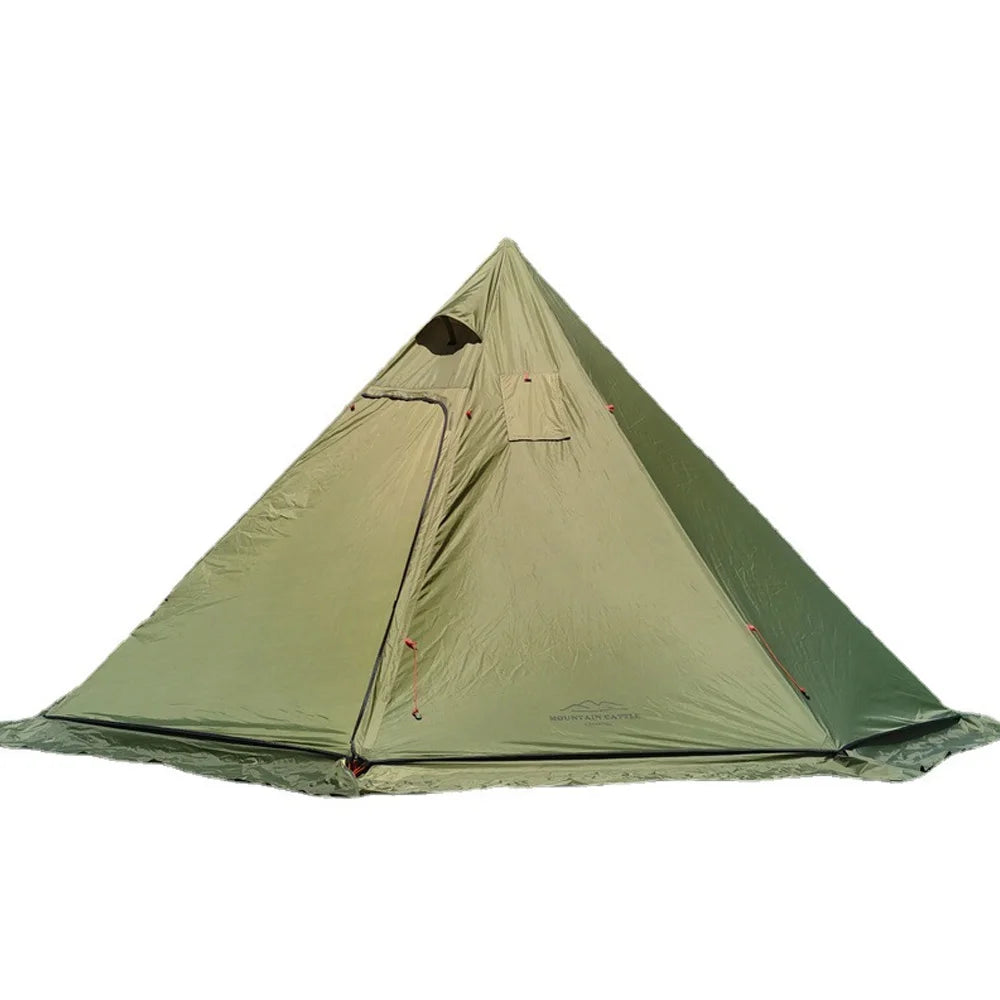 4-6 People Tipi Hot Tent with Stove Jack