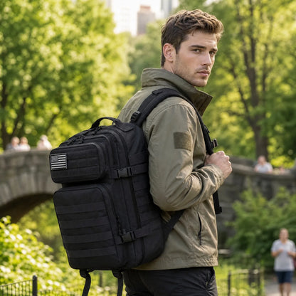45L Tactical Molle Travel Backpack & Rucksack
