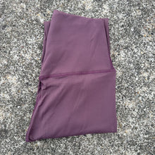 Solid Color High Waist Leggings with Pocket