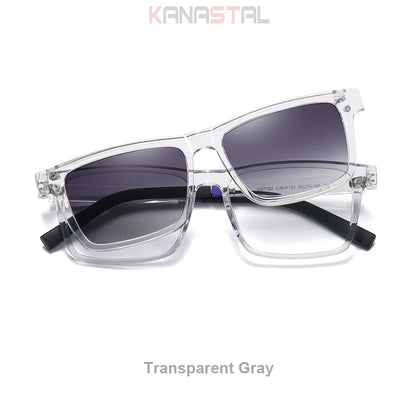 TR90 Eyeglasses Frame Blue Light Blocking Clear Lense Glasses