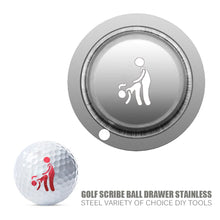 Stainless Steel Golf Ball Line Marker Stencil