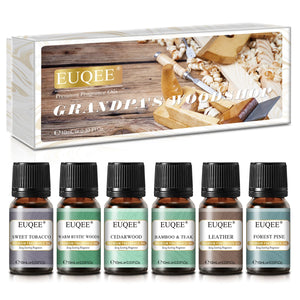 EUQEE 6pcs Fragrance Oils Set 10ml