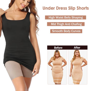Anti Chafing Slip Short High Waist Invisible Shapewear