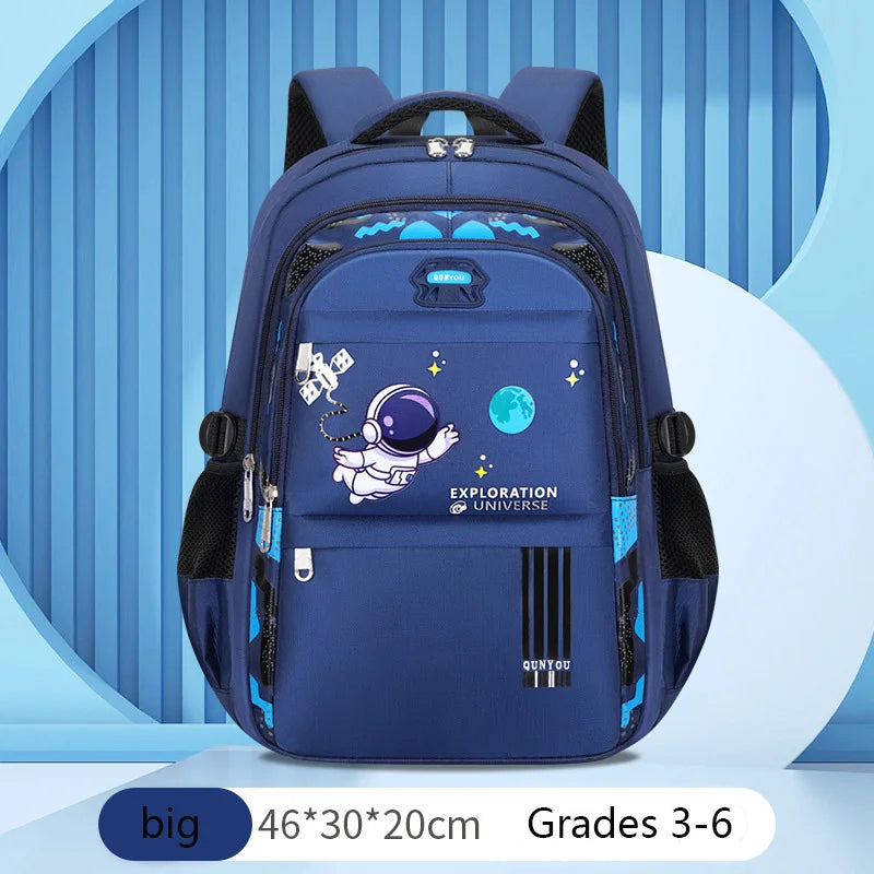 Kids Waterproof Astronaut School Backpack