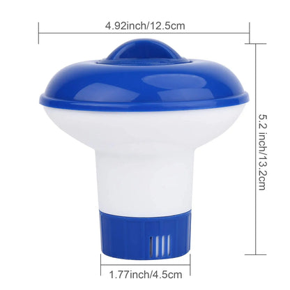 Floating Swimming Pool Chemical Floater Chlorine Tablets Dispenser