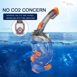 Diving Dry Type Anti-fog Mask