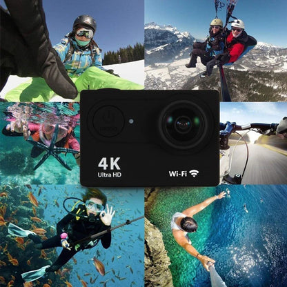 4K 1080P/30FPS WiFi 2.0" 170D Underwater Waterproof Action Camera