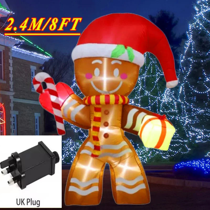 Christmas Inflatable Decoration Built-in LED Lights Inflatable Model