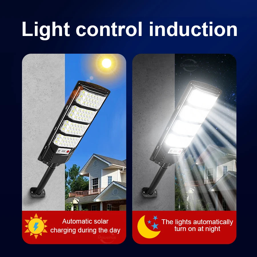 99000000LM 60000W Outdoor Solar LED Motion Sensor Street & Garden Light