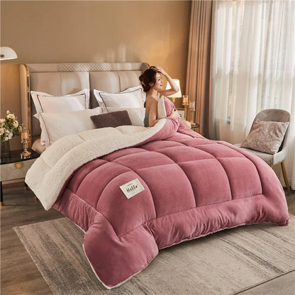 Thick Fleece Warm Blanket