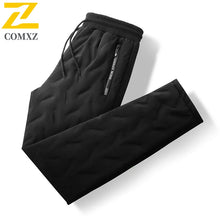 Winter Down Cotton Waterproof Zipper Pocket Joggers