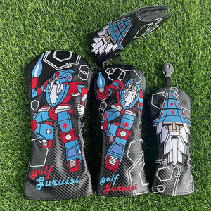 Robot Fairway Wood Golf Club Cover