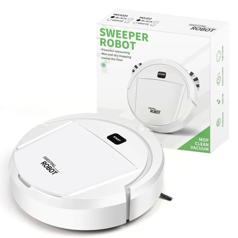 2-in-1 Smart Automatic Robot Vacuum Cleaner & Wet Mop