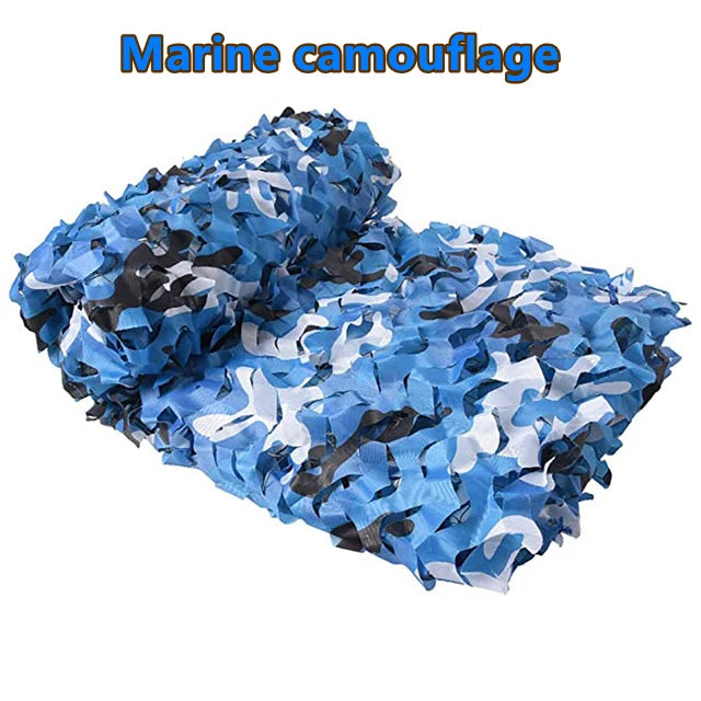 Multi-Purpose Military Camouflage Netting for Outdoor Shade & Decor