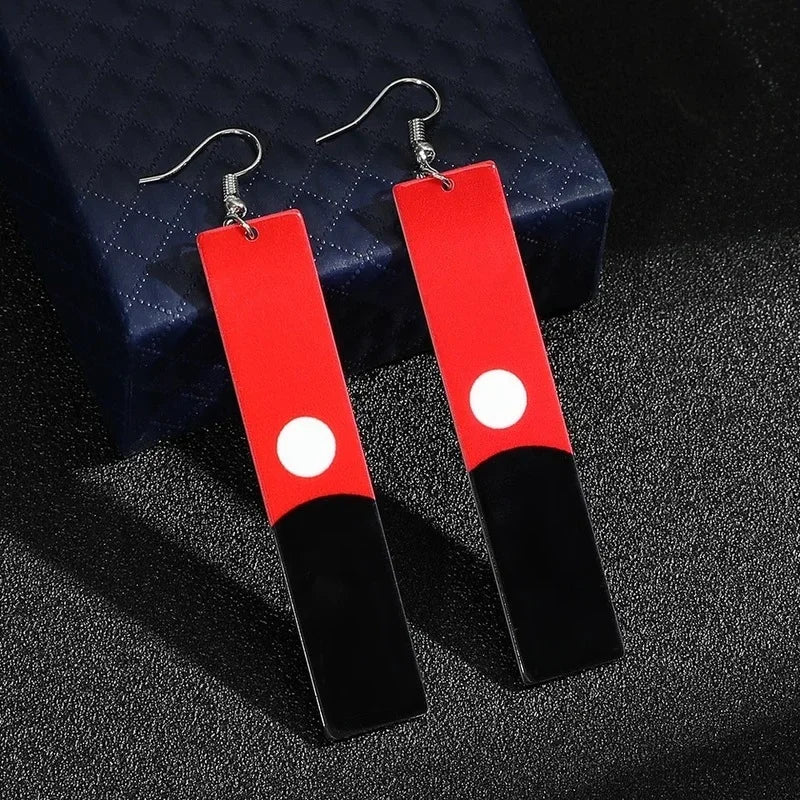 Anime Tokyo Avenger Acrylic Earrings Key Chain Sets