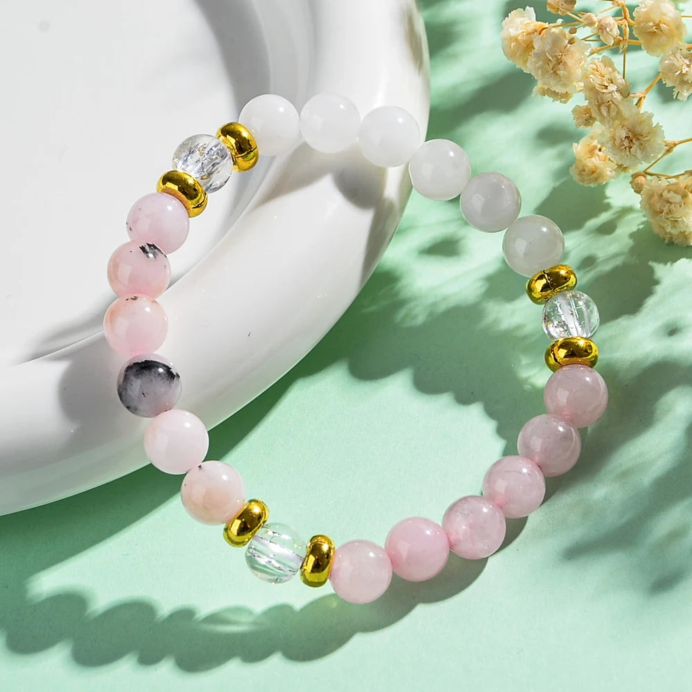 Aura Balancing 8mm Natural Stone Sleep Bracelet